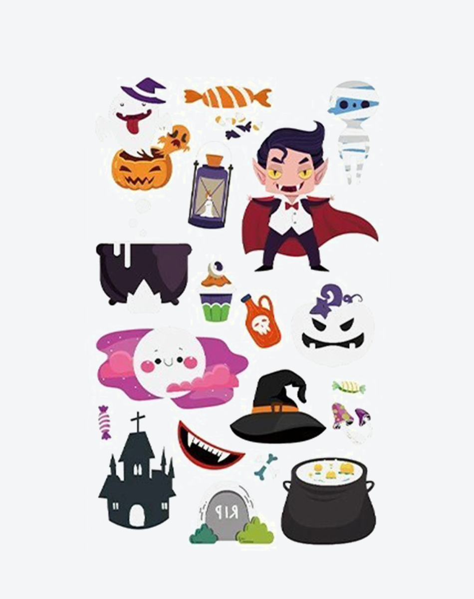 Luminous Halloween Tattoos – Fun for Kids