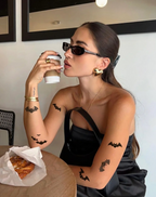 Luminous Halloween Tattoos – Safe for Children