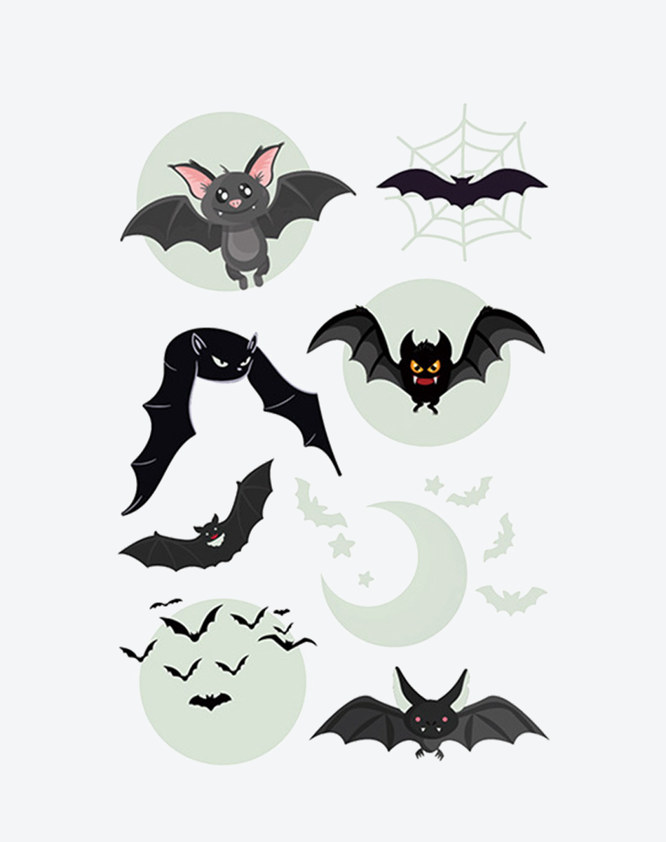 Luminous Halloween Tattoos – Fun for Kids