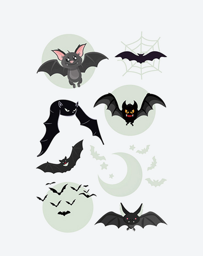 Luminous Halloween Tattoos – Fun for Kids