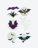 Luminous Halloween Tattoos – Spooky Party Fun