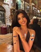 Luminous Halloween Tattoos – Stylish & Safe