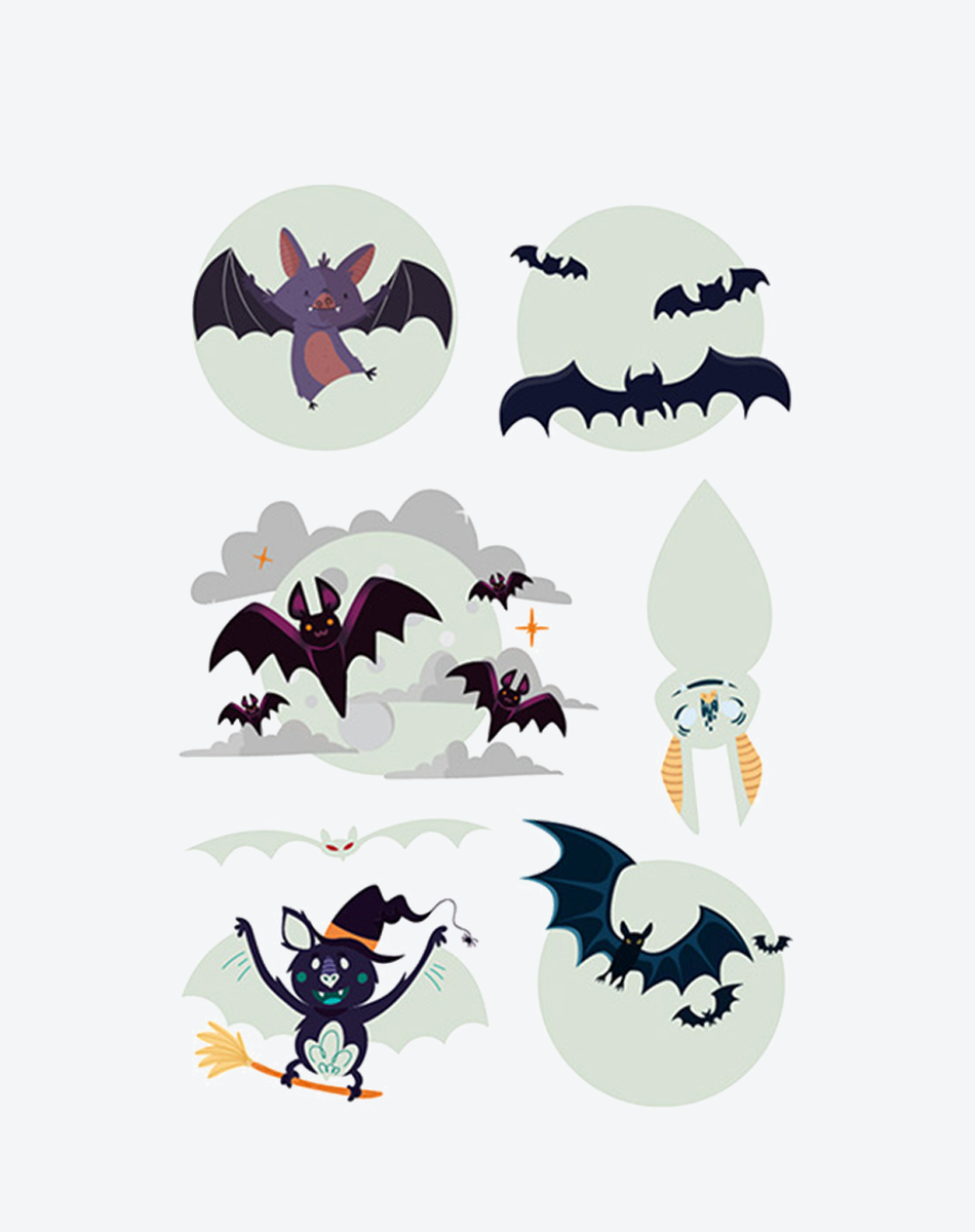 Luminous Halloween Tattoos – Glow in the Dark