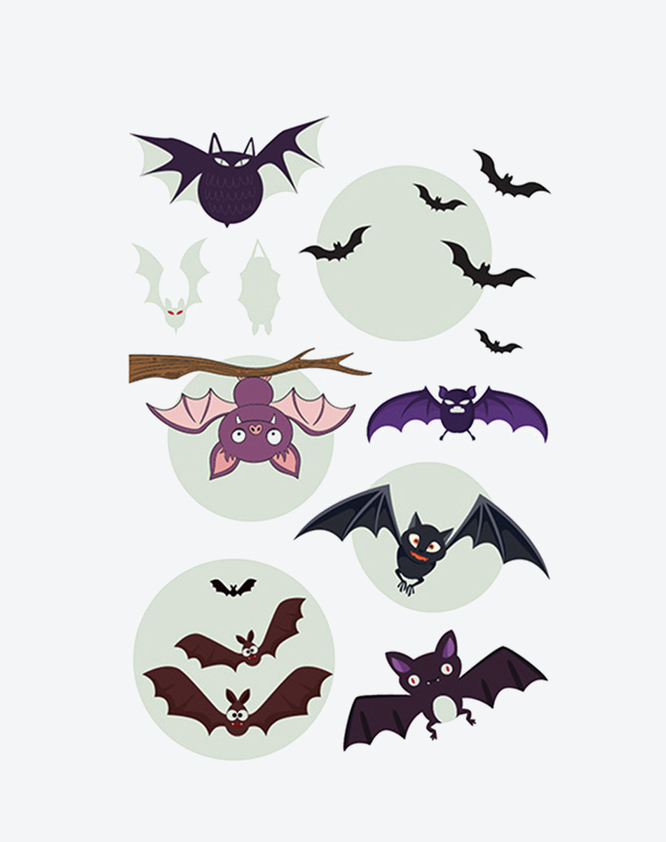 Luminous Halloween Tattoos – Glow in the Dark