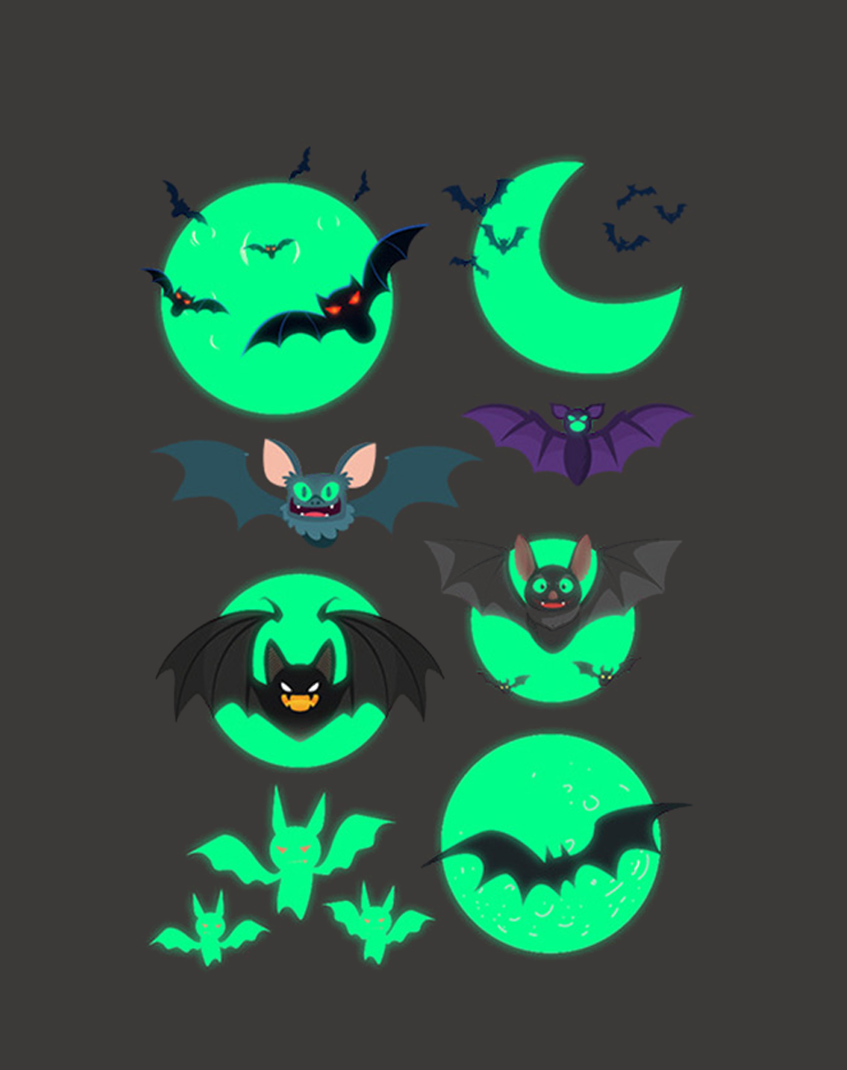 Luminous Halloween Tattoos – Safe & Festive