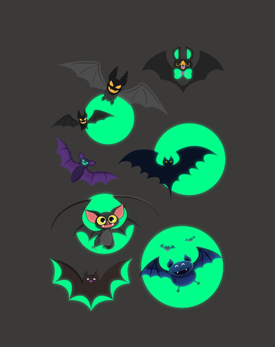 Luminous Halloween Tattoos – Glow Together