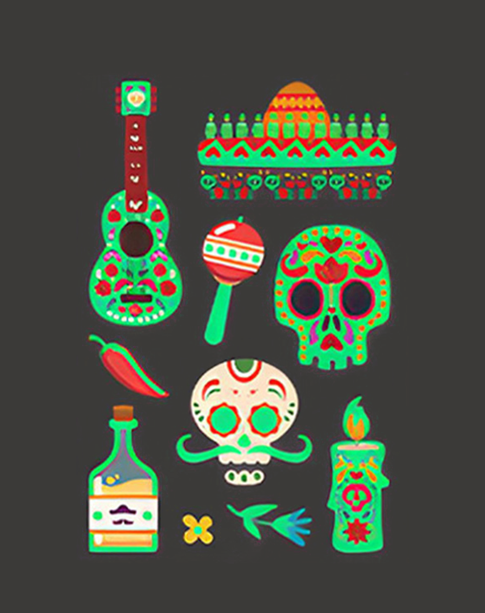 Luminous Halloween Tattoos – Safe Party Style