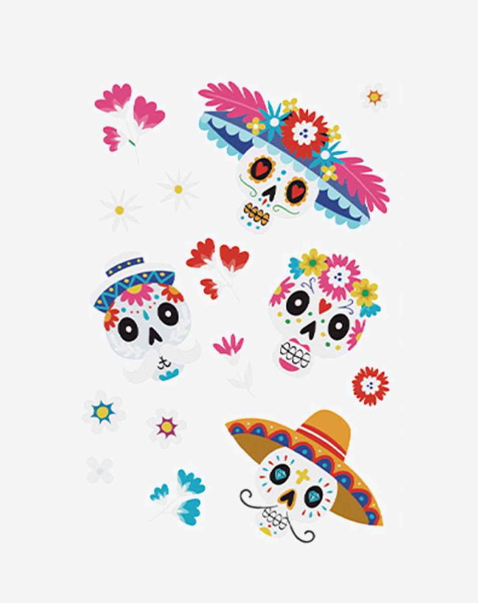 Luminous Halloween Tattoos – Glow in the Dark