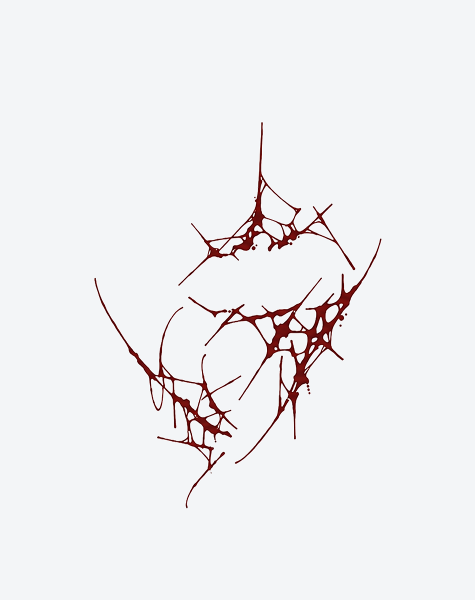 Scarlet Crack Face Tattoo