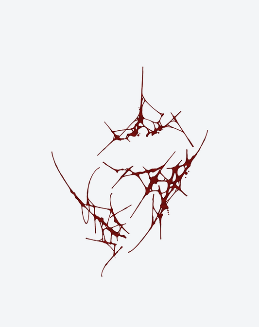 Scarlet Crack Face Tattoo