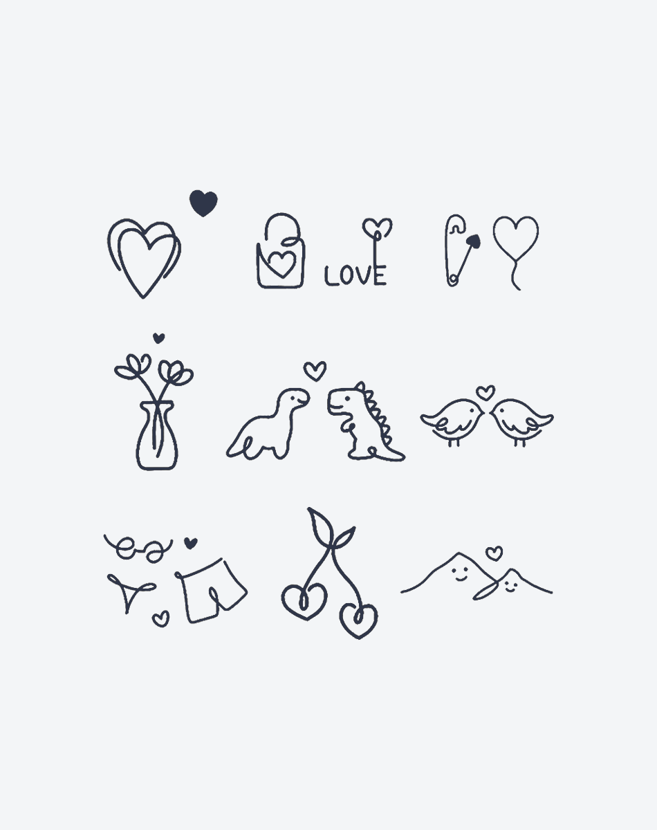 Line Design Tattoo 4