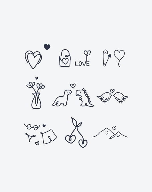 Line Design Tattoo 4