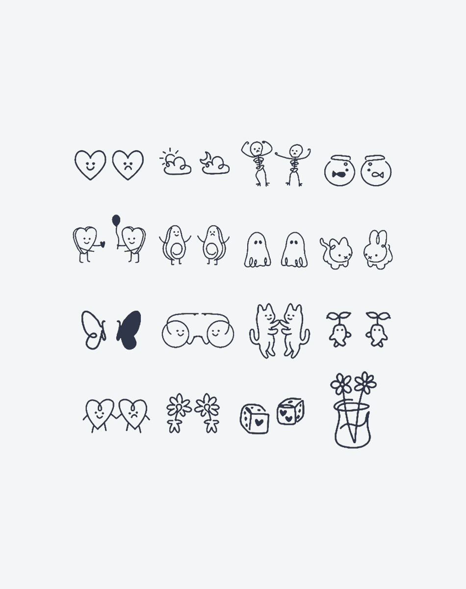 Line Design Tattoo 5