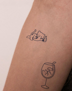 Line Design Tattoo 6