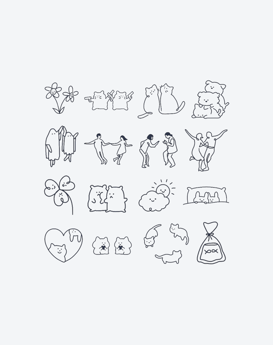 Line Design Tattoo 7