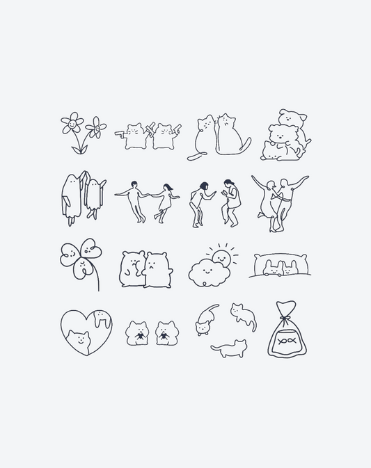 Line Design Tattoo 7
