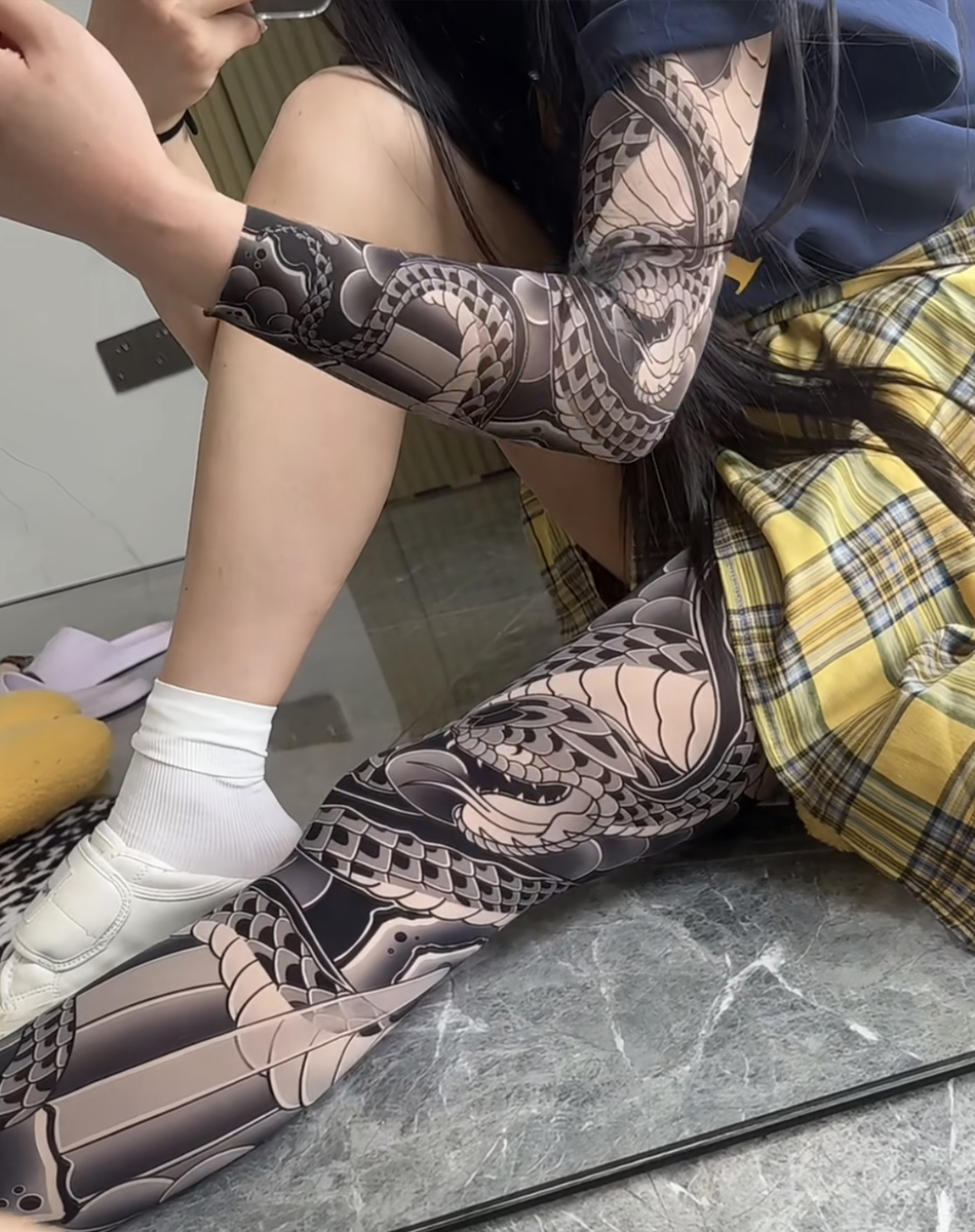 Tattoo Sleeve & Stocking Set | Body Art