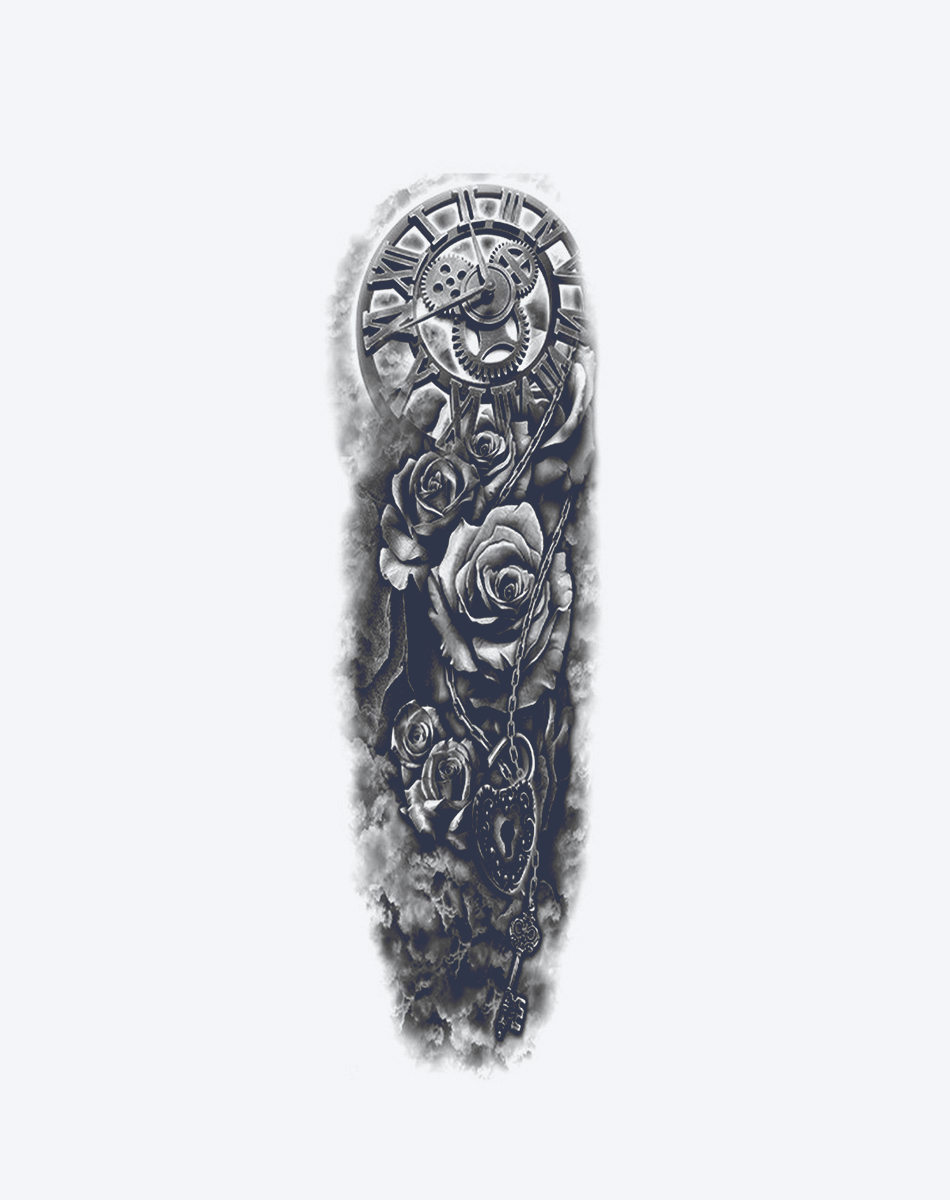 Key to Forever Temporary Tattoo - Love Symbol