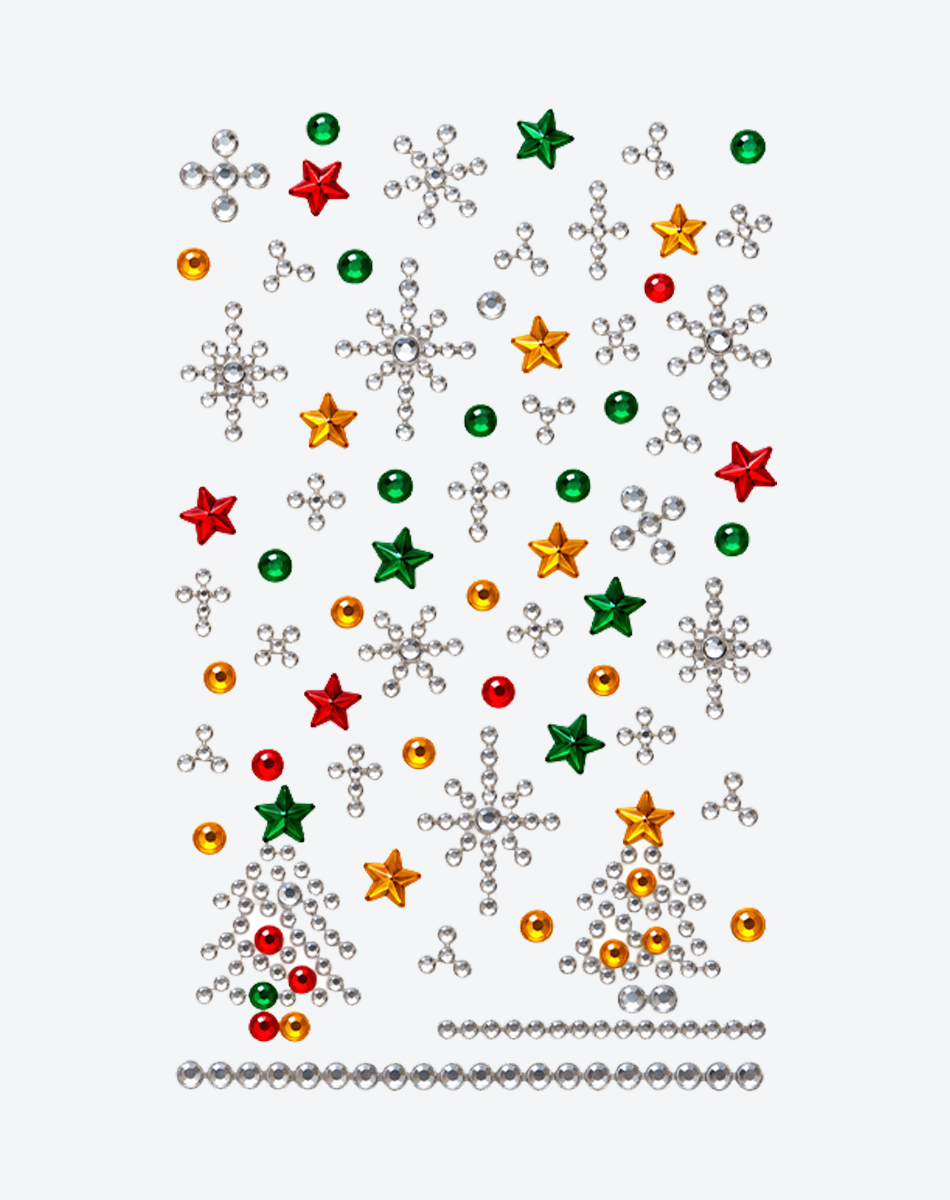 Festive Christmas Rhinestone