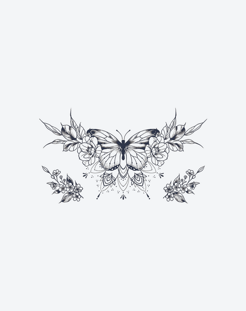 Eternal Butterfly Bloom
