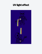 Luminous Love Skeletons