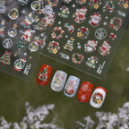 Christmas Dreamy Snow Globe Nail Decals