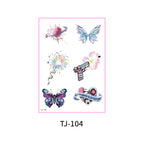 Fairy Butterfly Fantasy Candle Decals