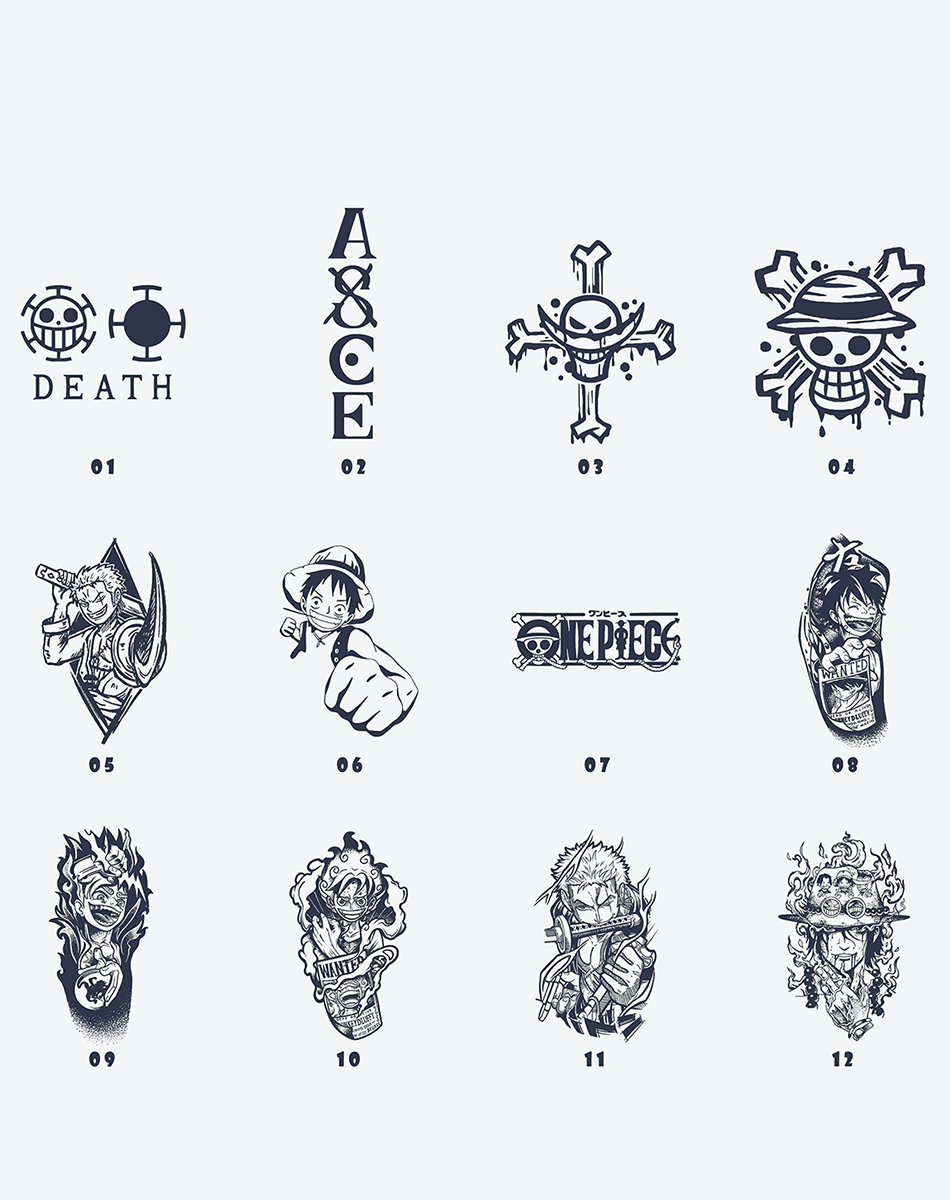 Ocean Quest Mystery Box Temporary Tattoos – Fun & Bold