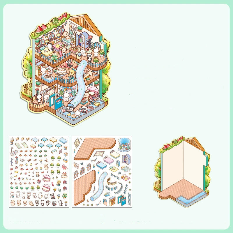 Cute Worlds Adventure Sticker Series