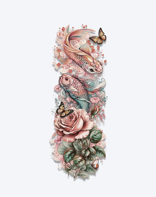 Botanical Koi Dream