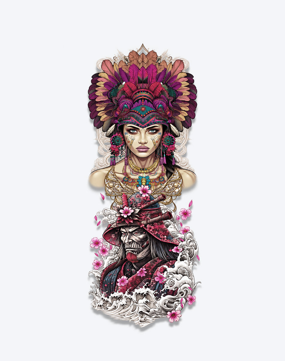 Tribal Feather Queen
