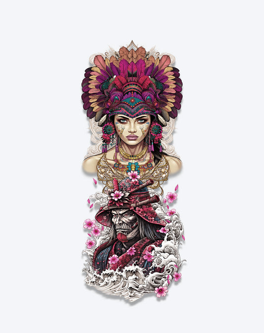 Tribal Feather Queen