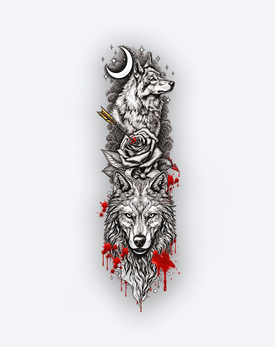 Blood Moon Wolf