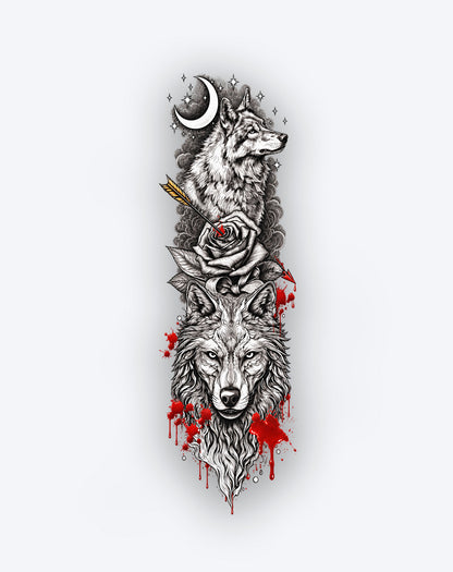 Blood Moon Wolf