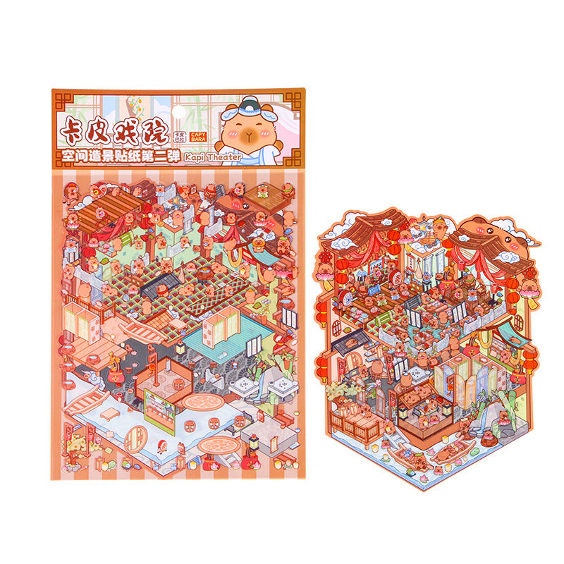 Cute Worlds Adventure Sticker Series