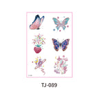 Fairy Butterfly Fantasy Candle Decals