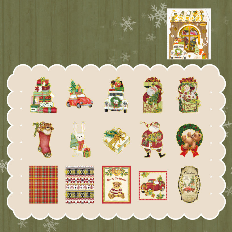 Classic Christmas Charm Sticker Collection