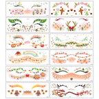 Holiday Glam Face Stickers