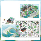 Oriental Vista Diorama Stickers