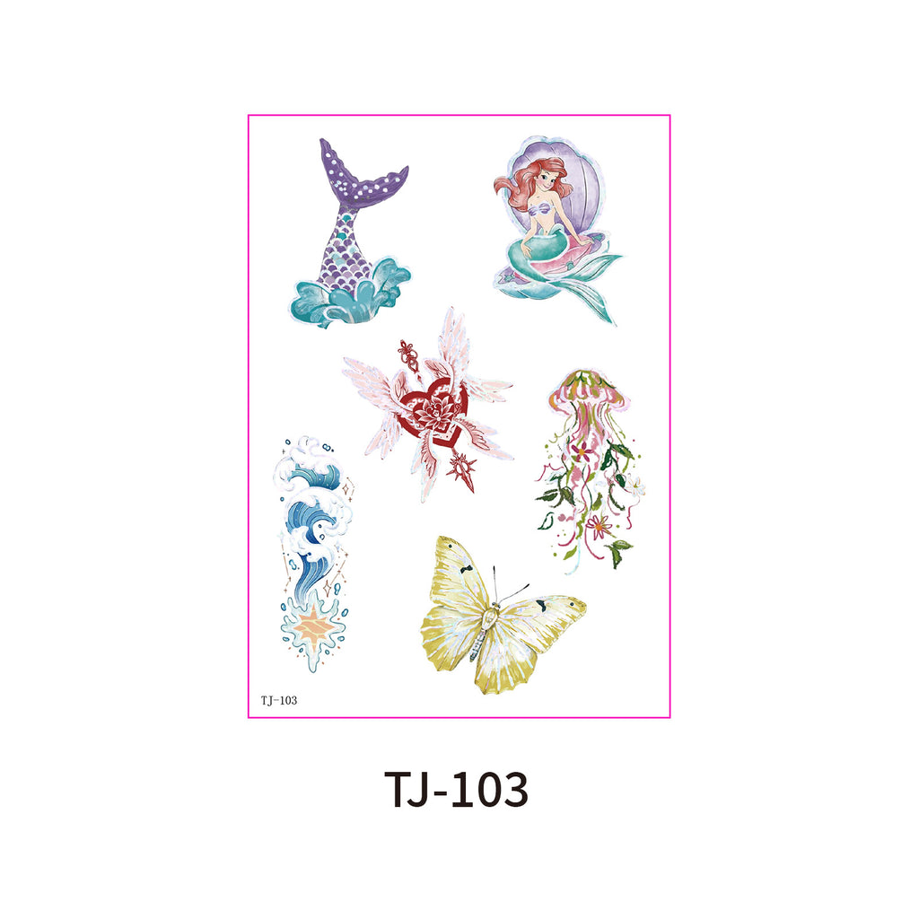 Fairy Butterfly Fantasy Candle Decals