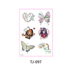 Fairy Butterfly Fantasy Candle Decals