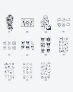 FunToon Party Mystery Box Tattoo Stickers for Parties