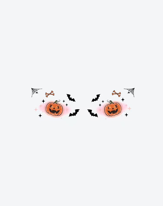 Cute Spooky Pumpkin Tattoo