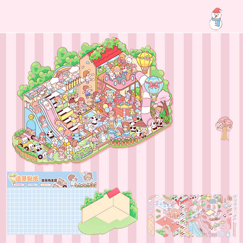 Cute Worlds Adventure Sticker Series