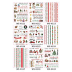 Christmas Candle Magic Decals