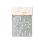 Christmas Dreamy Snow Globe Nail Decals