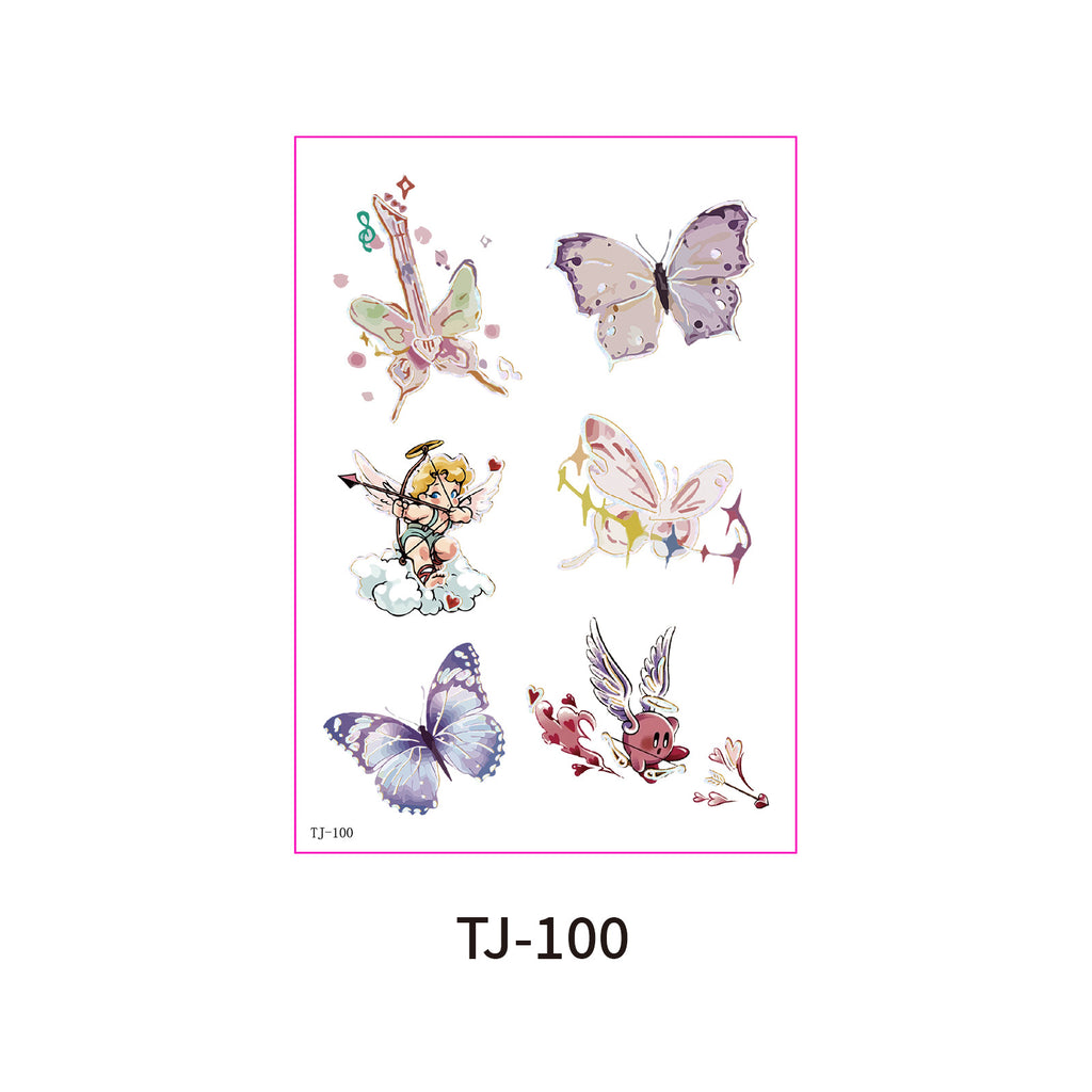Fairy Butterfly Fantasy Candle Decals