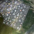 Christmas Dreamy Snow Globe Nail Decals