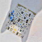 Egyptian Glam Cat Nail Stickers