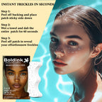 10 Stück silberne Kosmetik-Patches mit Schneeflocken-Motiv